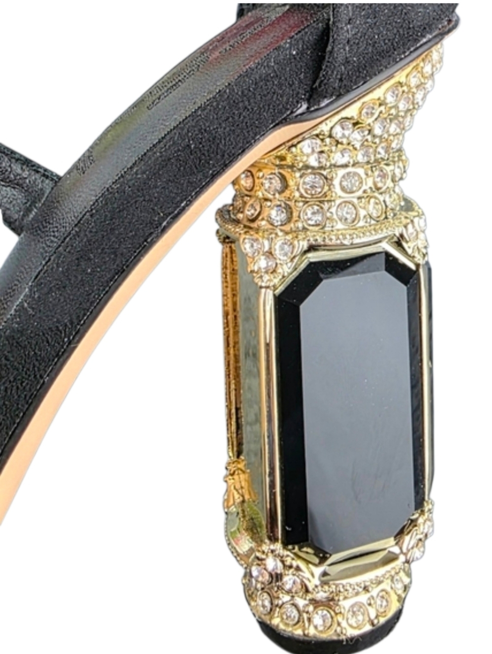 FSJ Gold Serpentine Heels - Picture 9 of 15